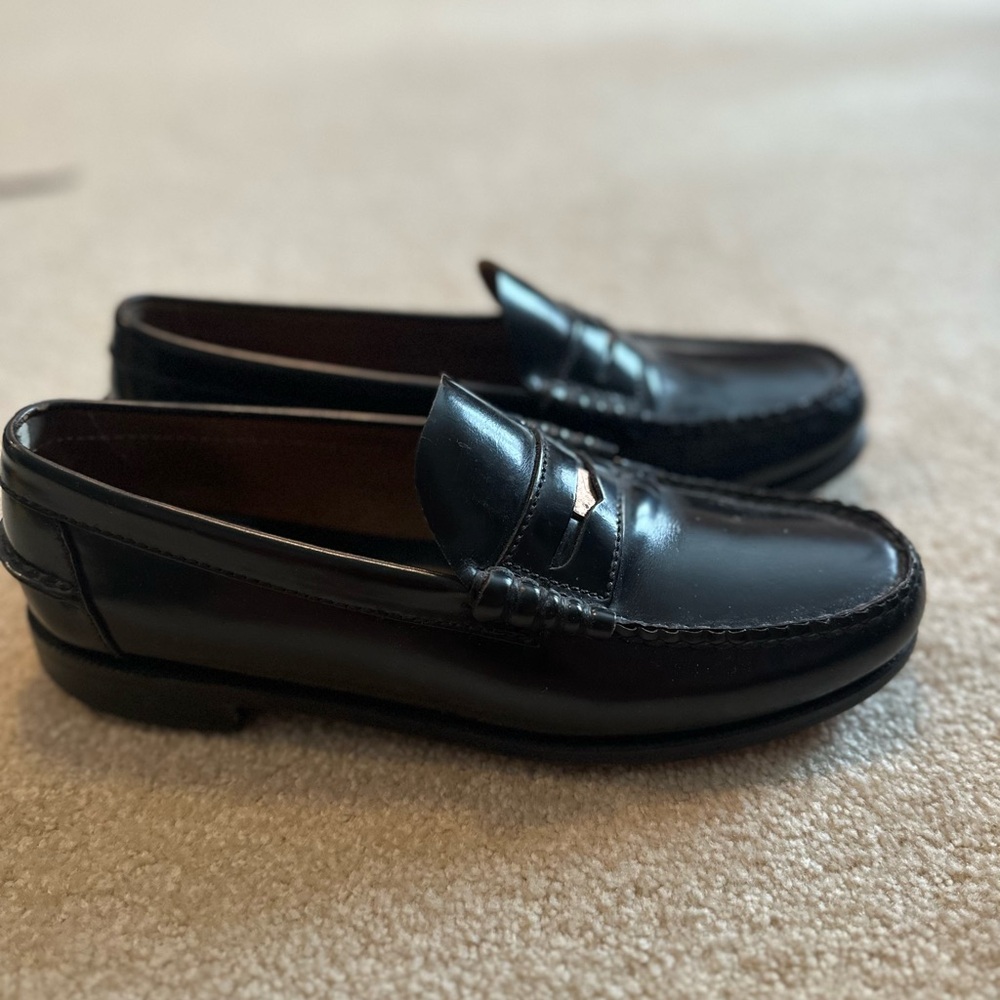 Florsheim Black Leather Loafers